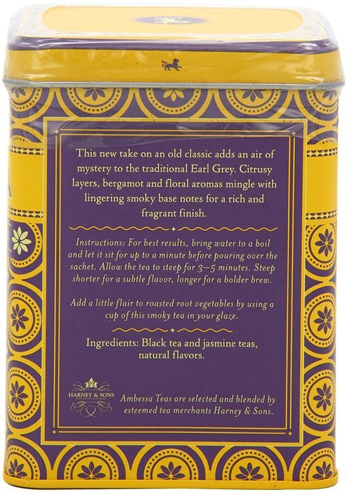 Harney & Sons Ambessa The Earl of Harlem Tea, 20 Tea Sachets N5
