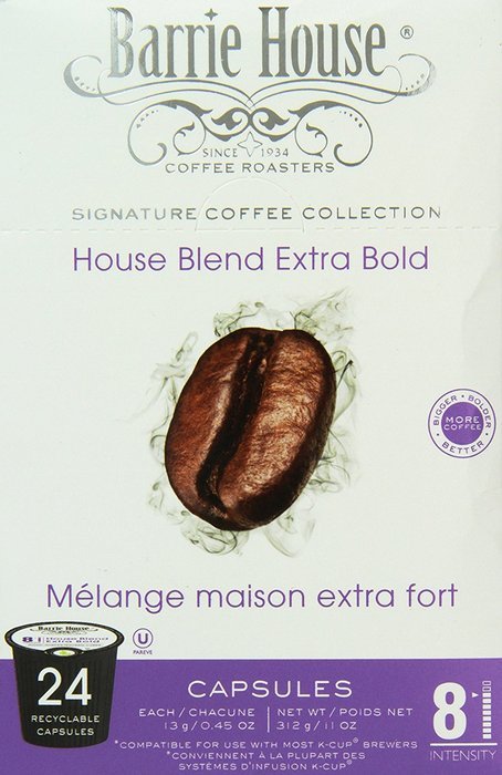Barrie House Blend Extra Bold Single Cup Capsule, 24 Count N5