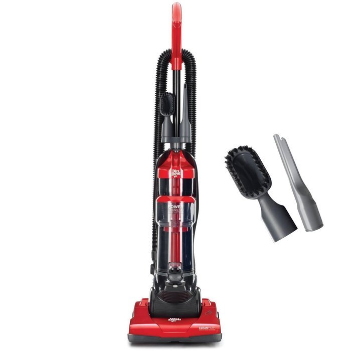 Dirt Devil Power Compact Bagless Upright Vacuum with Crevice tool & Cleaning Tools