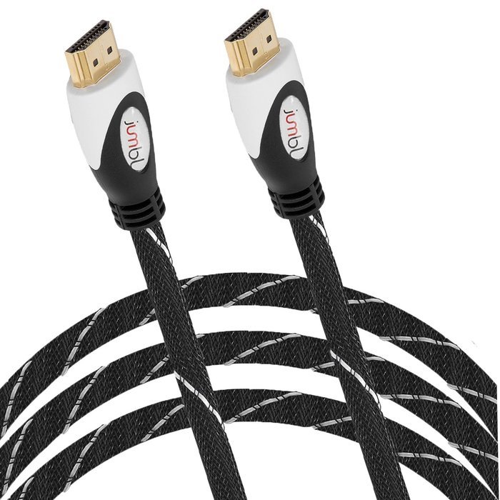 2 PACK High-Speed HDMI to HDMI type A-A (15 Feet) Cable Supports 3D & 4K Resolution, Ethernet, 1080P and Audio...