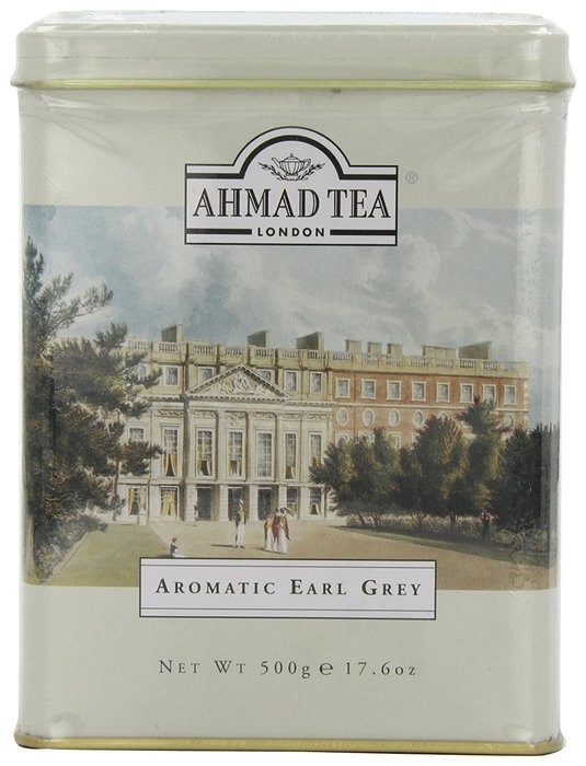 Ahmad Tea Aromatic Earl Grey, 17.6-Ounce Tins (Pack of 3)