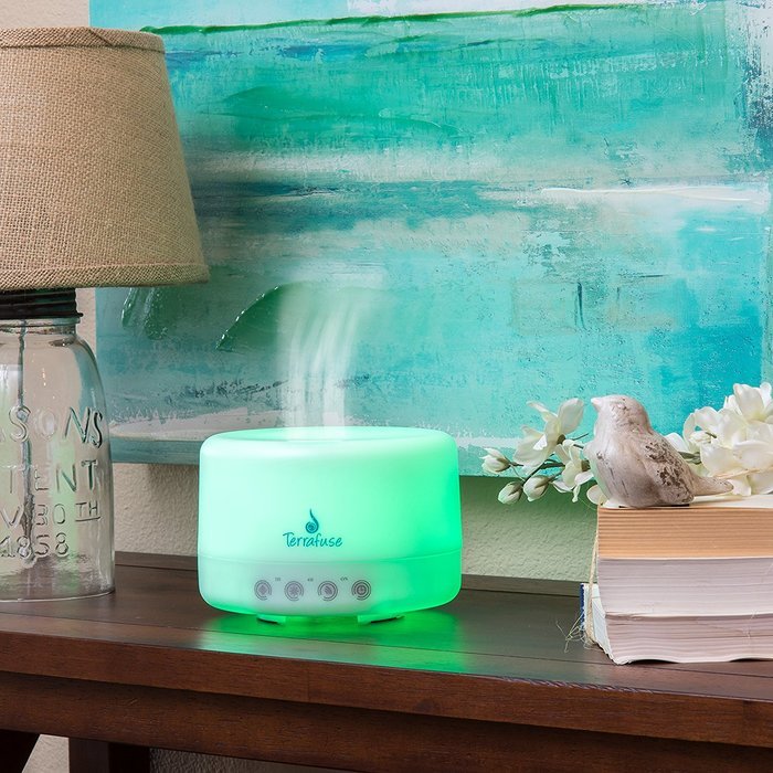 TERRAfuse Essential Oil Diffuser, NEW 2016 Model, Advanced Ultrasonic & Pressure Touch Button Technology, 500ml... N6