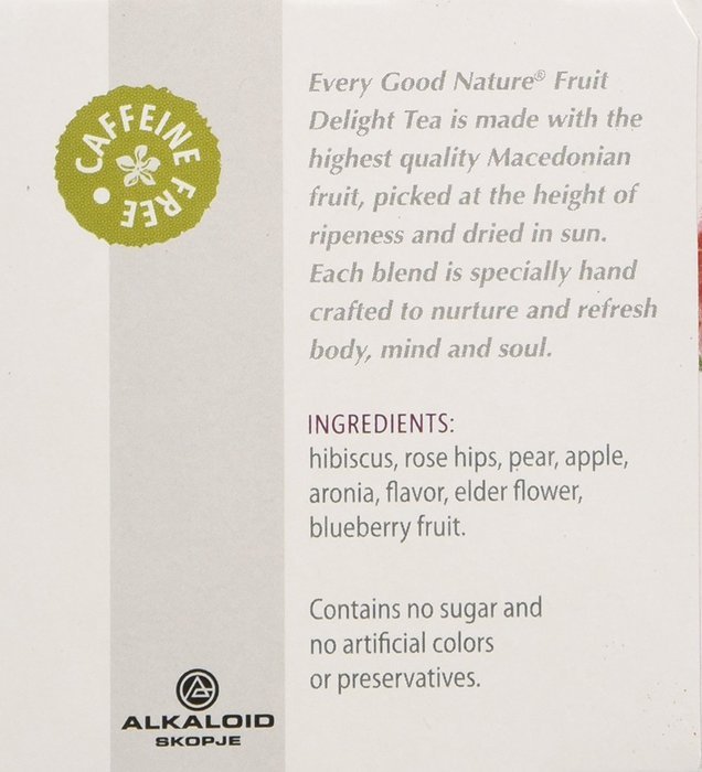 Good Nature Forest Fruit Tea, 1.4 Ounce N2