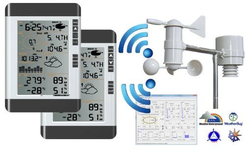 Ambient Weather WS-2095-2-KIT Dual Zone Wireless Home Weather Station