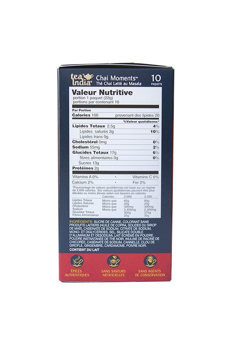Tea India Chai Moments, Cardamom, 10 Count (Pack of 6) N29
