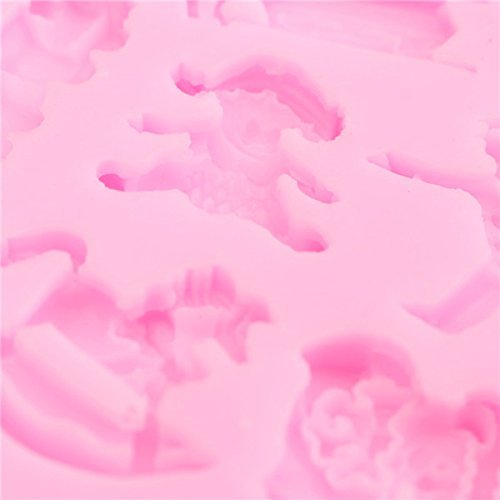 "Lovely Silicone Puppet Soilder Fondant Mold Mould 3D Cake Mold Cake Decoration" shopping N5