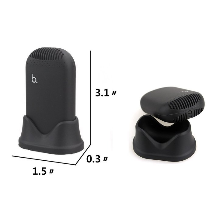 New Improved,HAYATA Mini-Mate Personal Ionic Air Purifier Filter Travel Size Portable Fresher, Necklace Ionizer... N5
