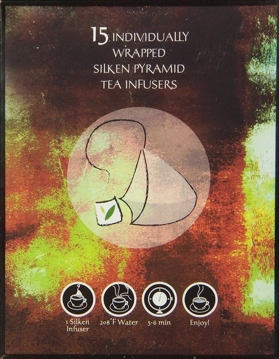 Shangri La Tea Company Organic Tea Sachet, Chamomile Mint, 15 Count N7