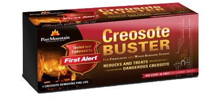 Creosote Bust Fire Log