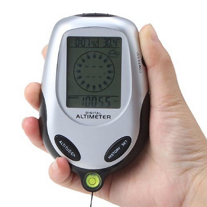Lowpricenice Multifunction Digital Compass Altimeter Barometer Calendar Thermometer Based on the Technology of...