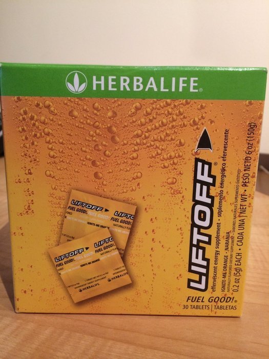 Herbalife Liftoff Tropical Fruit 10 Tabs N19