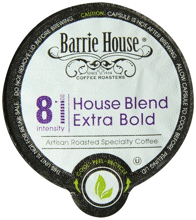 Barrie House Blend Extra Bold Single Cup Capsule, 24 Count N13