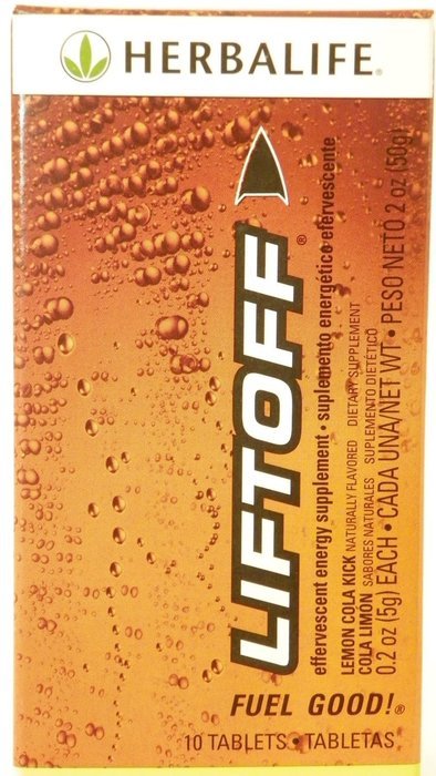 Herbalife Liftoff Tropical Fruit 10 Tabs N20