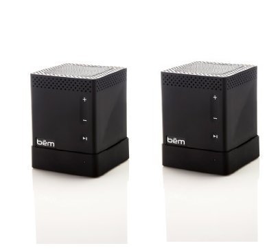 Bem HL2750B Wireless Bluetooth Mojo II Speaker True Stereo Sound - Black