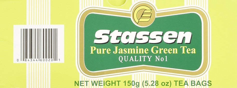 Stassen Pure Jasmine Green Tea, 100 Tea Bags N3