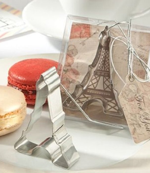 Cookie Cutter - Eiffel Tower - Dainty Size: 2 3/4" x 1 3/4" - French & Fun!