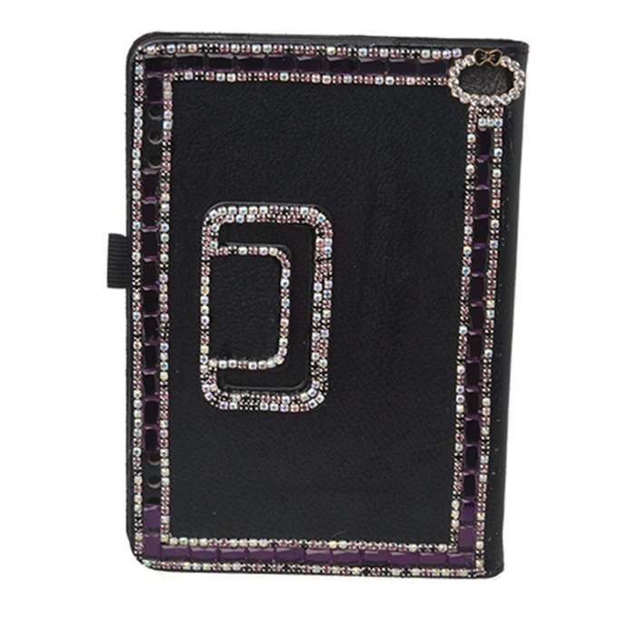 Spritech(TM) Luxury Bling Rhinestone Design Elegant Flower Decor Smart-shell Stand Cover for Amazon Kindle Fire... N6