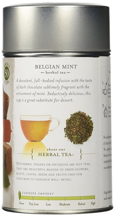 Tea Forte GINGER LEMONGRASS Loose Leaf Organic Herbal Tea, 3 Ounce/85 g Tea Tin N52