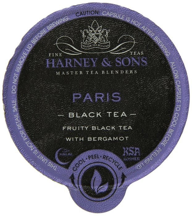 Harney and Sons Paris Black Tea Capsules, 24 Count N5