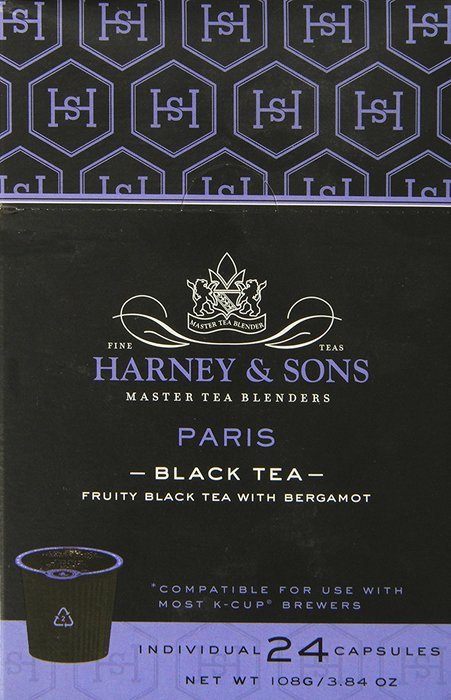 Harney and Sons Paris Black Tea Capsules, 24 Count N6