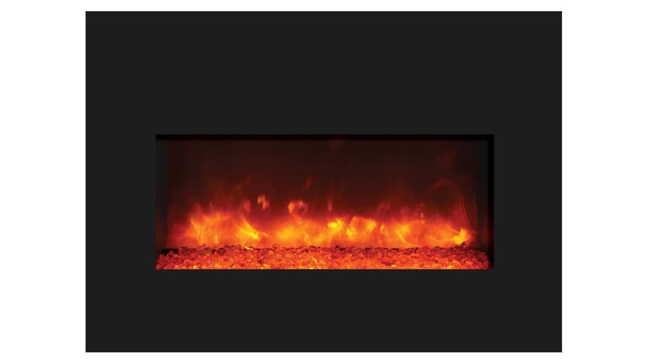 Amantii INSERT-26-3825-BG Insert Series Electric Fireplace with Ember Media Kit, 26 Inch N5