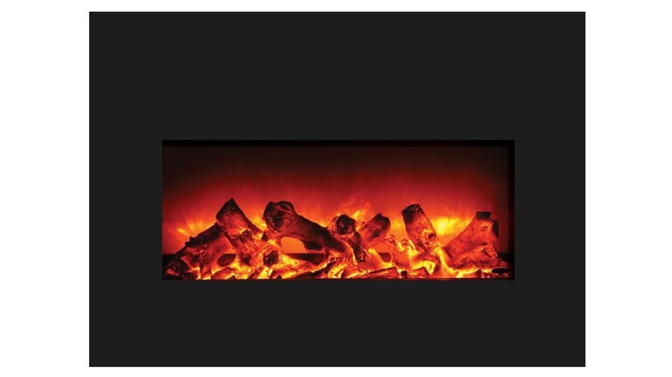 Amantii INSERT-26-3825-BG Insert Series Electric Fireplace with Ember Media Kit, 26 Inch N7