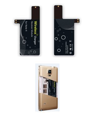 SunRise N400 Qi Standard Wireless ChargerCharging Receiver Module Wireless Charging Adapter for Samsung Galaxy... N6