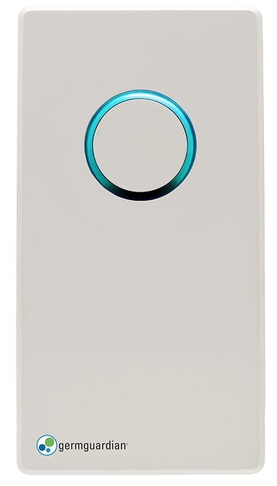 GermGuardian GG1100W Elite Pluggable UV Sanitizer and Odor Reducer, Crystal White N3