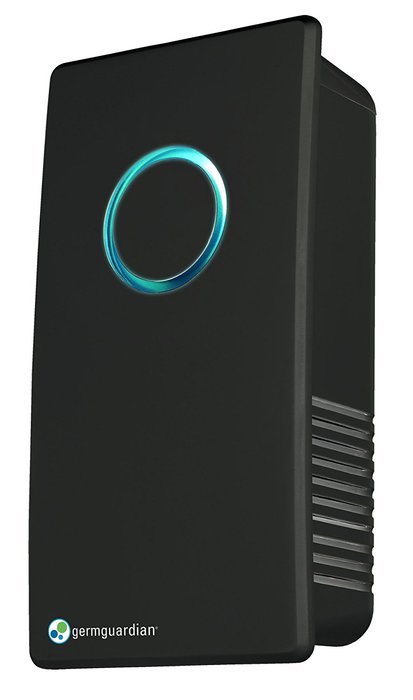 GermGuardian GG1100W Elite Pluggable UV Sanitizer and Odor Reducer, Crystal White N7