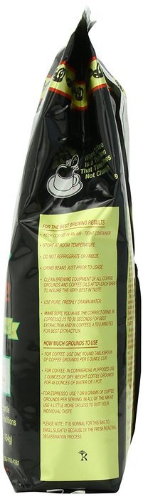 Caffe D'arte Gourmet Meaning of Life Whole Bean Coffee, 16-Ounce Foil Bags (Pack of 2) N5