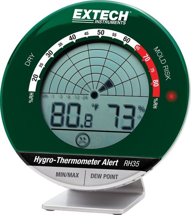 Extech RH35 Desktop Radar Hygro-Thermometer Alert