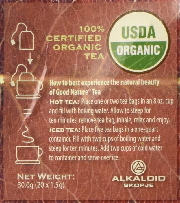 Good Nature Organic Wild Thyme Tea, 1.07 Ounce