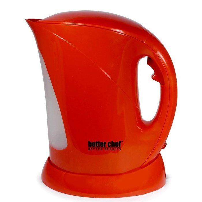 Better Chef 1.7L Red Cordless Kettle