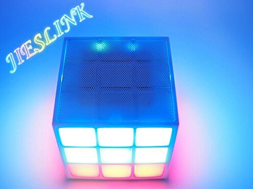 Jieslink New Version 4 Surface Led Light Cube Bluetooth Speaker Mini Sport Wireless Bluetooth Speaker N2