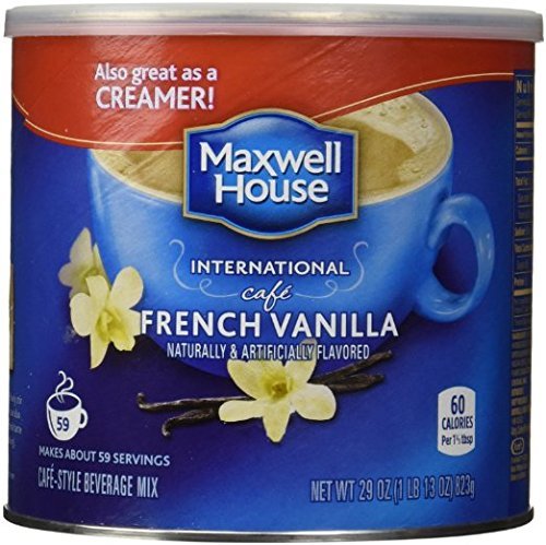 Maxwell House International Cafe ~ French Vanilla Coffee Drink Mix, 29 Ounce N2