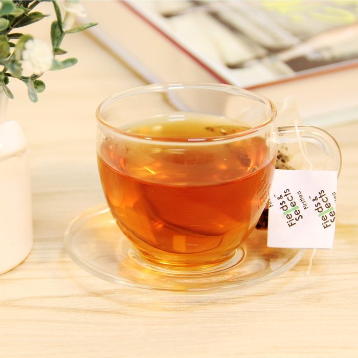 Fields & Selects Earl Grey Organic Tea Bags 100 Count N15