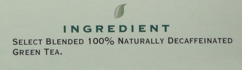 Decaf Green Sencha Tea N2