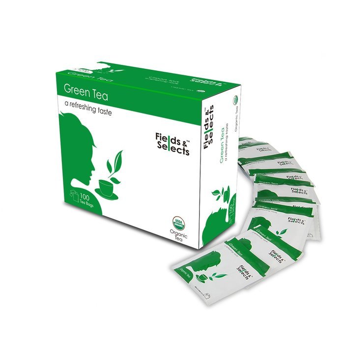Fields & Selects Earl Grey Organic Tea Bags 100 Count N25