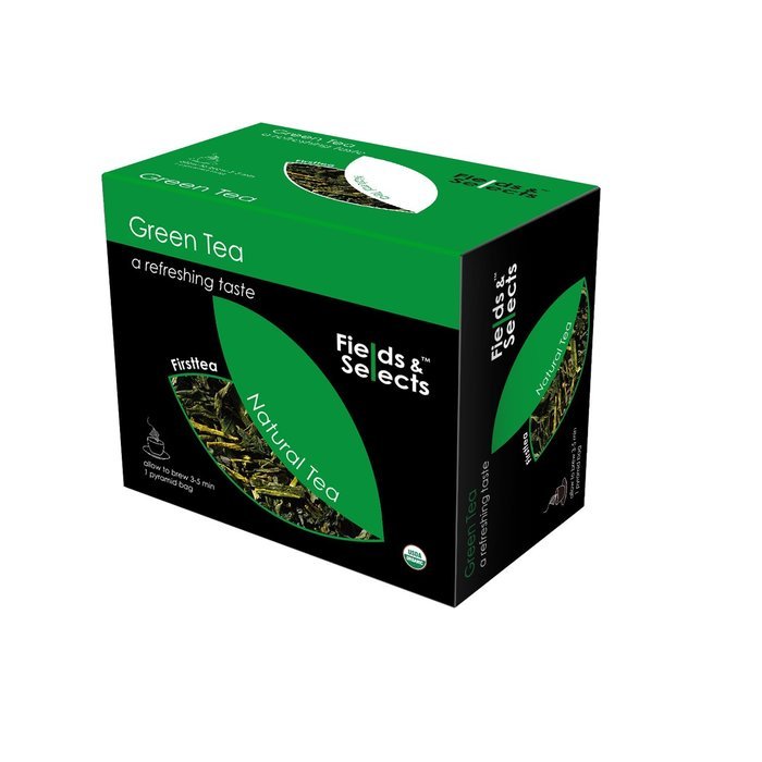 Fields & Selects Earl Grey Organic Tea Bags 100 Count N36