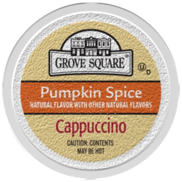 Grove Square Cappuccino, French Vanilla, 24 Count Single Serve Cups N24