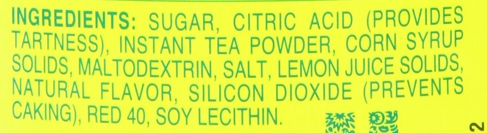 Lipton Iced Tea Mix, Lemon 38 qt N24
