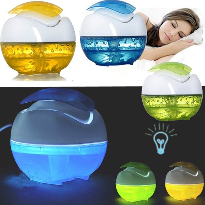 NIUDB New Mini USB Humidifier Fresh Air Purifier Moistener Steam Diffuser Night Light N2