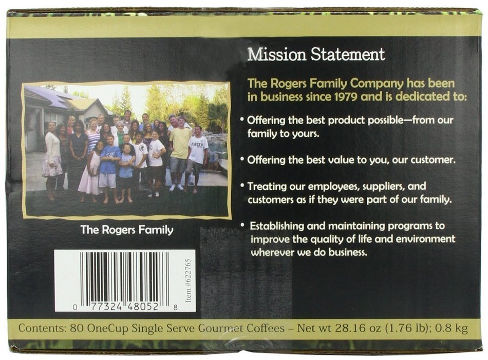 San Francisco Bay Coffee French Roast Single Serve Cups 80 OneCup N2