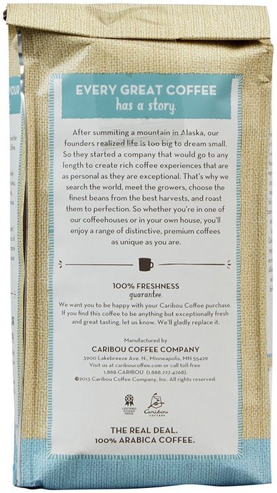 Caribou Coffee Ground Coffee - Caribou Blend - 12 oz N2