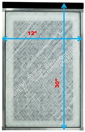 Air Ranger Replacement Filter Pads 12X30 (3 Pack) White N2