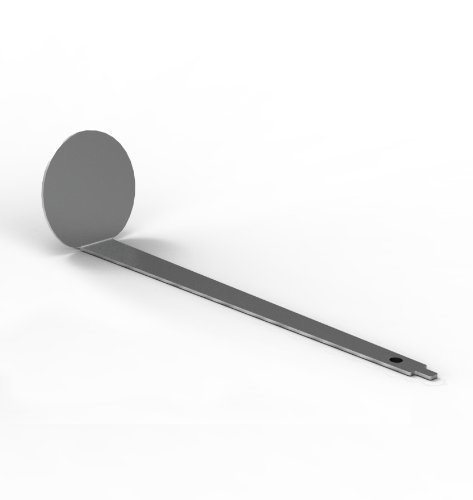 Decorpro 11902 Snuffer Firepot Accessory, Galvanized