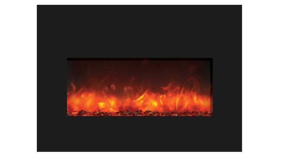 Amantii INSERT-26-3825-BG Insert Series Electric Fireplace with Ember Media Kit, 26 Inch N13