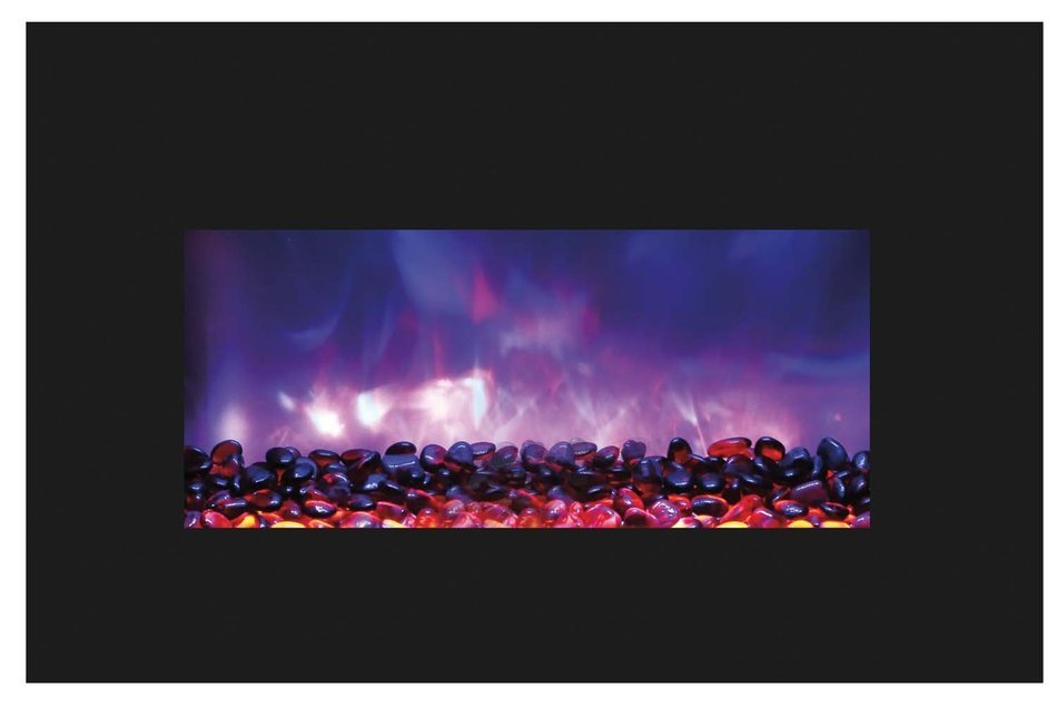 Amantii INSERT-26-3825-BG Insert Series Electric Fireplace with Ember Media Kit, 26 Inch N15