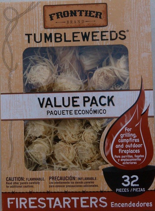 Frontier Brand Tumbleweeds Firestarters - Value Pack