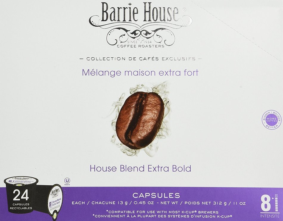 Barrie House Blend Extra Bold Single Cup Capsule, 24 Count N14